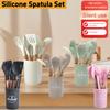 12-teiliges/Set Silikon Holzgriff Küchenutensilien-Set Antihaft Kochwerkzeug-Set Küchenutensilien-Set Hitzebeständiges Küchenkochgeschirr