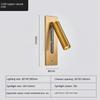 LED Wall Lamp Reading Light For Bedroom Hotel Bedside Spotlight Rotatable Lighting Nordic Modern High Quality Indoor Decoration