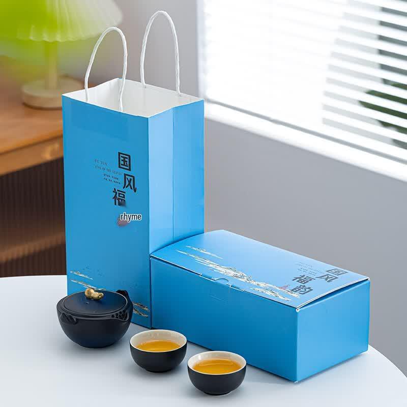Dongyue Fuyun Portable Gourd Travel Tea Set