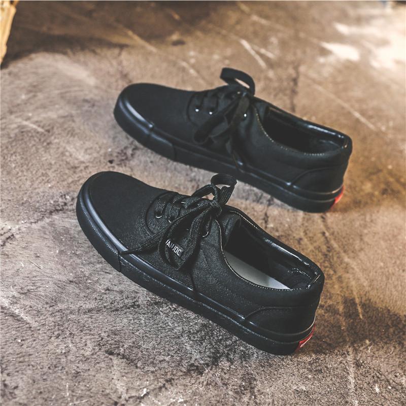 

Весенние новые парусиновые туфли, парные туфли на плоской подошве, мужские и женские студенческие повседневные туфли в гонконгском стиле, ретро-туфли, одинарные туфли 39