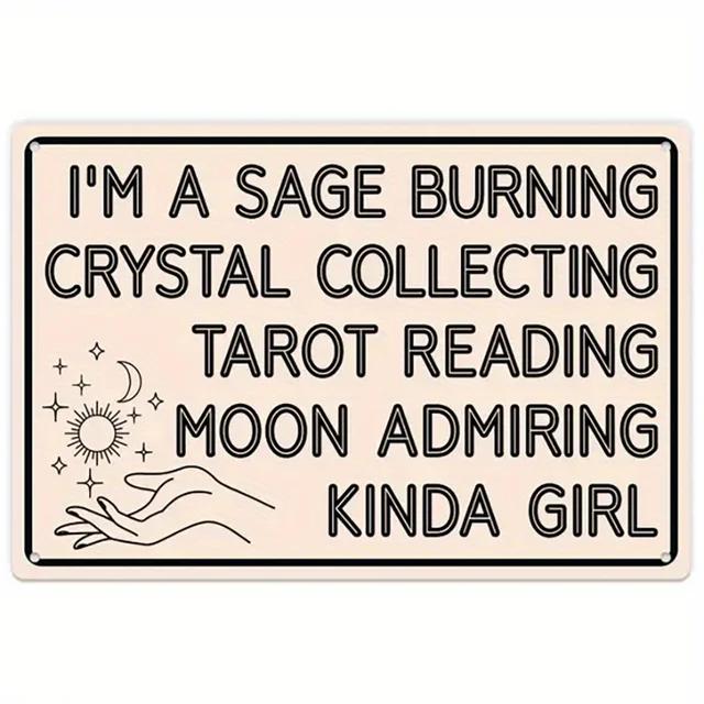 Vintage Metal Tin Sign  The House Witch Rules Halloween Decoration  Retro Wall Art for Home Room Restaurant Decor