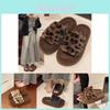 Comfortable Thick Sole Plush Slippers For Women Casual Chic Design For Fall Winter