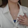 Beixi S925 Sterling Silver Star-Moon-Heart Necklace - Luxury Design Jewelry