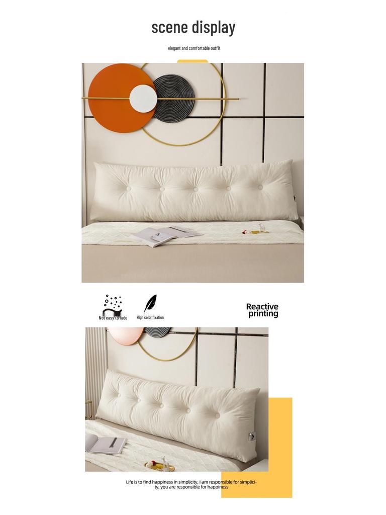 Dreieckiges Kopfteilkissen für Bett und Studentenwohnheim - Weiche Tatami-Rückenlehne