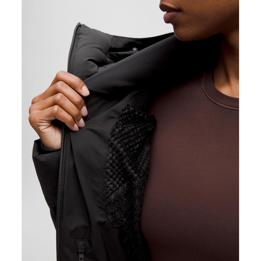 Lululemon Stretchseal  Sleet Street 600 Down Fill Jacket Black