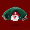 Children Hats 2024 Cute Cartoon Festival Accessories Christmas Elements Winter Hats Child Warm Outwear Cap Versatile Wool Hats