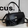 Crossborder Style Pu Tote Bag With Seamed Design For Daily Commuting And Casual Use