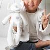 Security Blanket Sensory Toy Elephant Shape Sleep Appease Towel Stuffed Animal for
