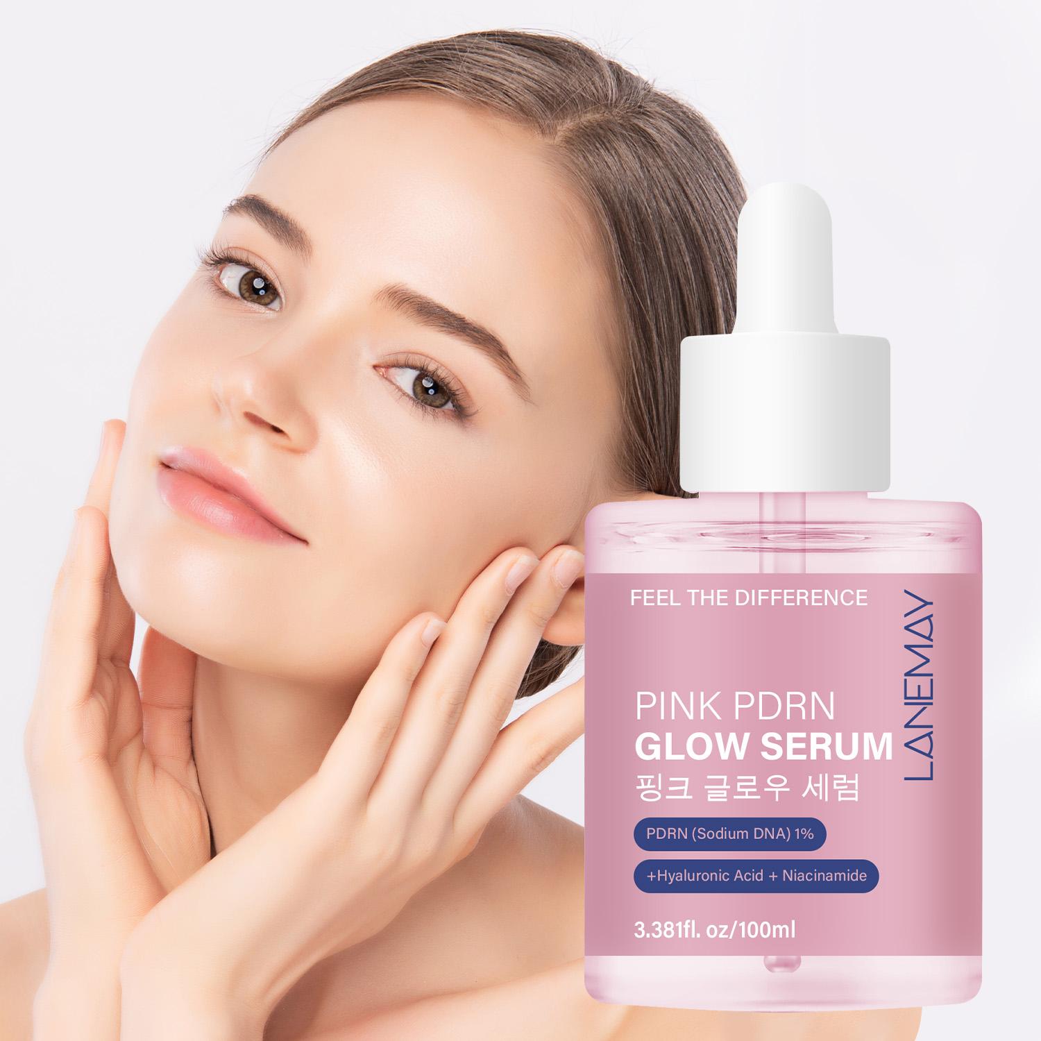 

PINK PDRN GLOW SERUM-Boosting Collagen, Improving Elasticity, And Deeply Hydrating-revealing Firmer, Smoother-100ml