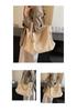 2026 Japanese Casual Women's Solid Color Large Tote Bag for College and Commute