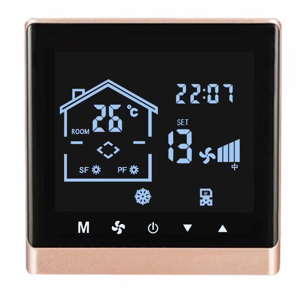 Universal Intelligent Thermostat: Central AC, Floor Heating, Fan Coil, 3-Speed Controller