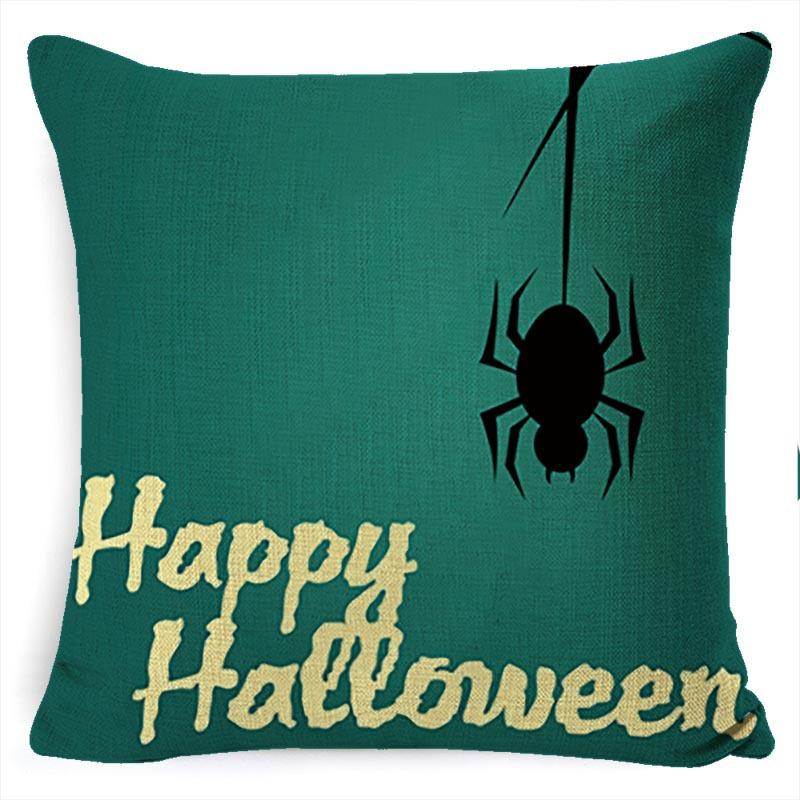 Pillow Case Holiday Party Halloween Horror Bat Office Pillow Case Car Waist Support Cushion Lumbar Pillow