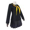 Persona 4 Golden Rise Kujikawa Cosplay Costume Full Set Clothes with Matching Gloves Yasogami High School JK Uniform Idol Risett
