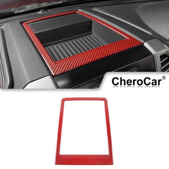 Interior Center Console Storage Box Frame Cover Trim For Ford F-150 2015-