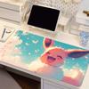 Mouse Pad Non-Slip P-Pokemon Eevee Rubber Table Large Gamer Desk Mat Computer Keyboard Pad PC Gaming Accessories Carpet Mousepad