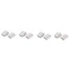 A84E-2.5Mm Single Hole Wire Rope Aluminum Sleeves Clip Cable Crimps 400Pcs