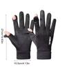 1 Pair Faux Suede Winter Warm Gloves Full Fingers Driving Gloves Outdoor Mittens  Outdoor Sports