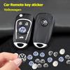 2026 Kuum VW VOLKSWAGENile 5/10 tk Volkswageni auto puldile võtme logo metallist embleemi kleebised VW GTI Polo Golf Passat Tiguan Arteo jaoks