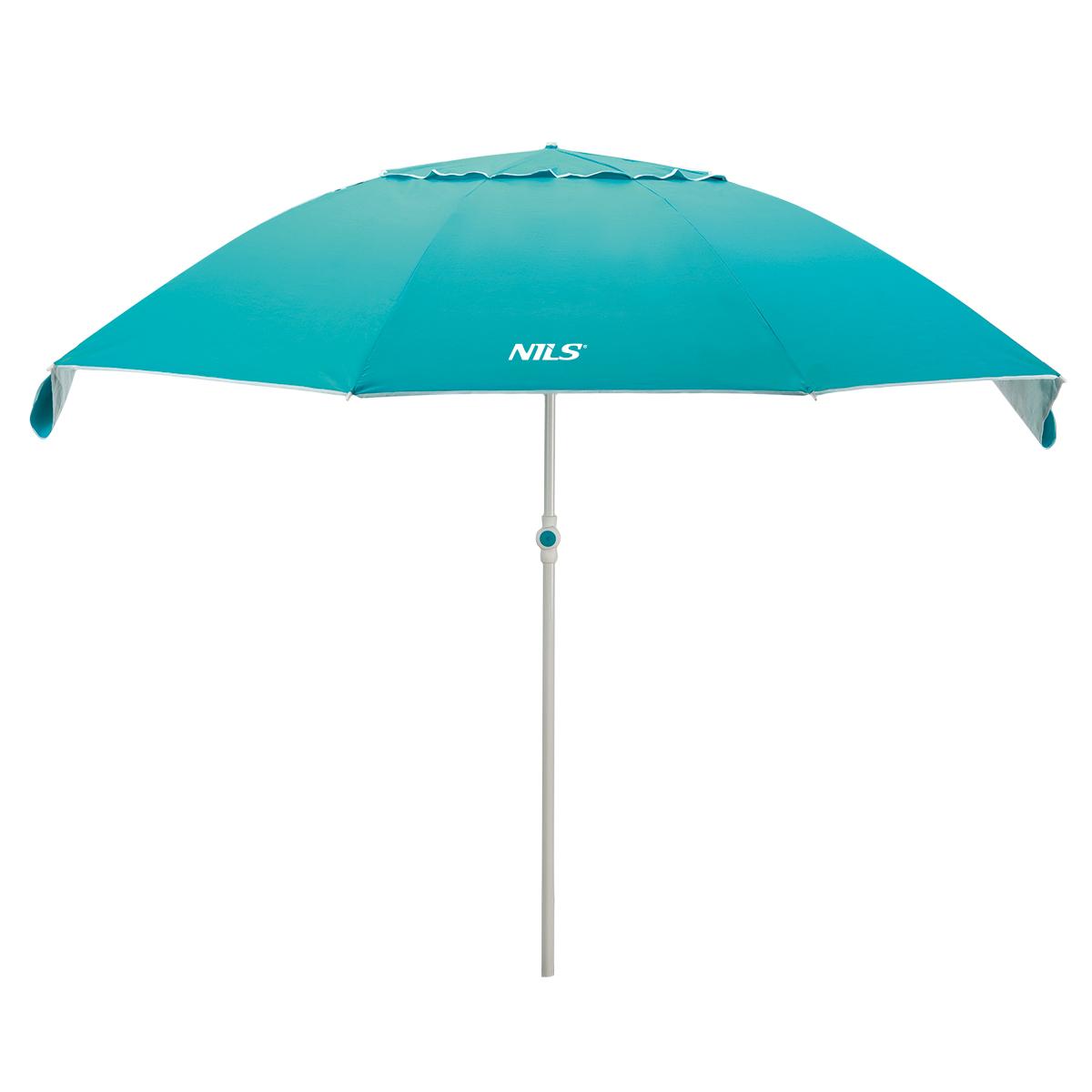 Super Merchant Nc7822 Turquoise Strandparasol Xl 220 Cm Nils