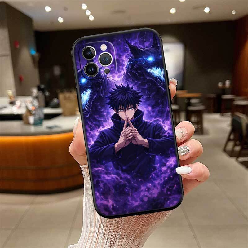 Anime Gojo Jujutsus Shockproof Phone Case for Redmi Note 8 8T 9 9A 9C 9T 9S 10 11 11S 10C 10X 10A 10T Pro Max Plus Prime