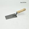 Bent Handle Stainless Steel Trowel - Bricklaying and Tiling Tool for Mortar and Plastering