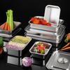 Hanyou Stainless Steel Rectangular Deep Food Pan