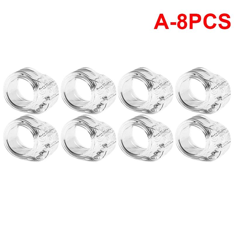 1/8Pcs Door Stop Silicone Door Handle Buffer Furniture Protections Crash Pad Shockproof Ring. Stopper Stops Stoppper Hardware