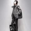 Women's 2025 Winter Short Cotton-Padded Jacket: Petite Student Style, Thickened Hooded Outerwear