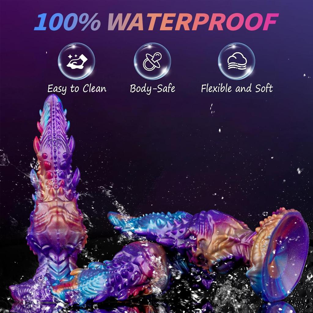 Fantasy Alien Silicone Anal Plug - Erotic SM Monster Toy