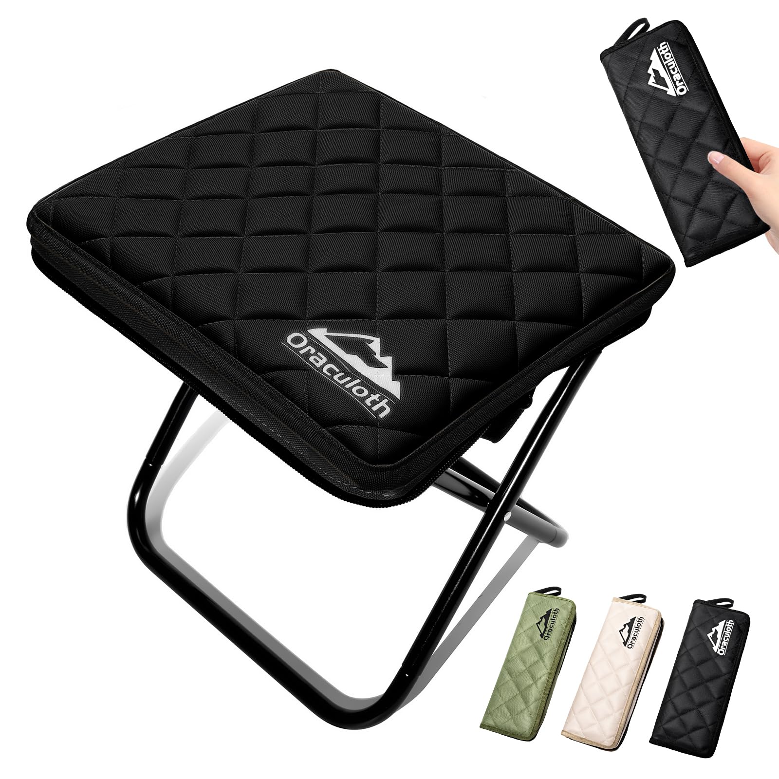 

Oraculoth Folding Lightweight Compact Portable Folds in 1 Aluminum Convenient to Outdoor Portable Japanese Instructions Included Chair, Chair, чорний