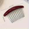 Acrylic Fshionable Temperament Non-slip Hair Comb Bangs Comb Going Out Hair Accessories Hair Comb Hairpin