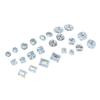 Sparkling Multi-Faceted Zirconia Nail Art Rhinestones Set – Handmade DIY Wearable Accessories