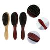 Natural Wood Hair Brush For Sensitive Scalp Gentle Voluminous Hair Anti Static Portable