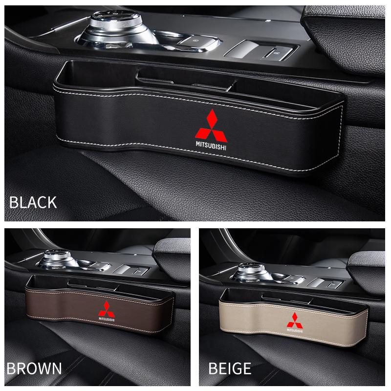 Multifunctional Organizer Car Front Seat Crevice Storage Box For Mitsubishi Lancer 10 Asx Outlander 3 EX Pajero L200 Galant EVO
