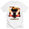 Zz Top Eliminator 1983 Tour T-Shirt Zz Top Rock Unisex Vintage Klassische T-Shirts Sommer Wounisexunisex Atmungsaktives T-Shirt Streetwear Schwarz