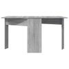 Dining Table 138 x 70 x 73.5 cm Engineered Wood Sonoma Grey