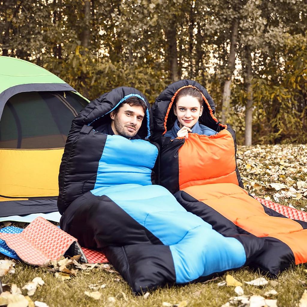 Sleeping Warm and Perfect for Outdoor Activities Like Car Disaster and Cold Includes Storage Bag for and Winter Envelope-style Bag, Lightweight,