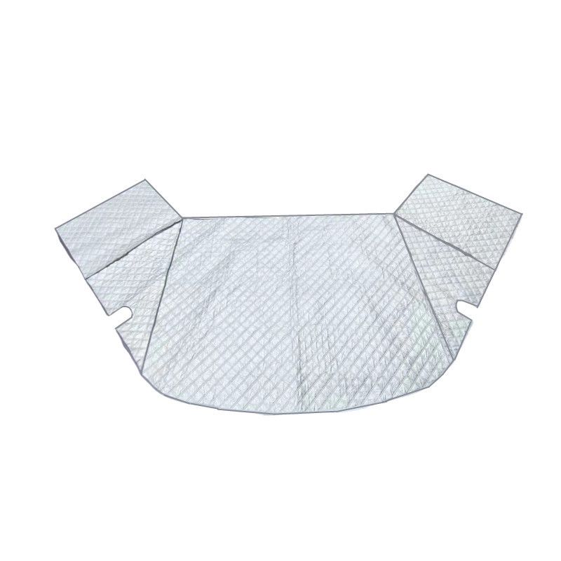 

1pc RV Snow Cover Snow Shield Windshield Sunshade For Ford B-class RV V348 Campers серебряный