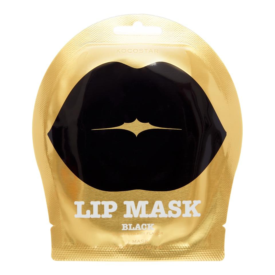 

KOCOSTAR BLACK LIP MASK Успокаивающая гидрогелевая маска для губ с экстрактом черники
