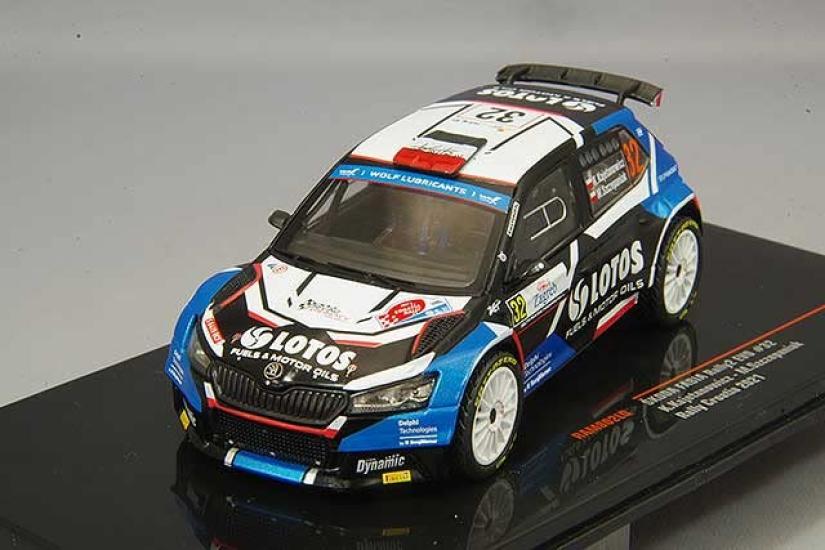 

Ixo Model Skoda Fabia Rally2 EVO 21 Хорватия #32 KajetanowiczSzczepaniak 143 RAM802LQ