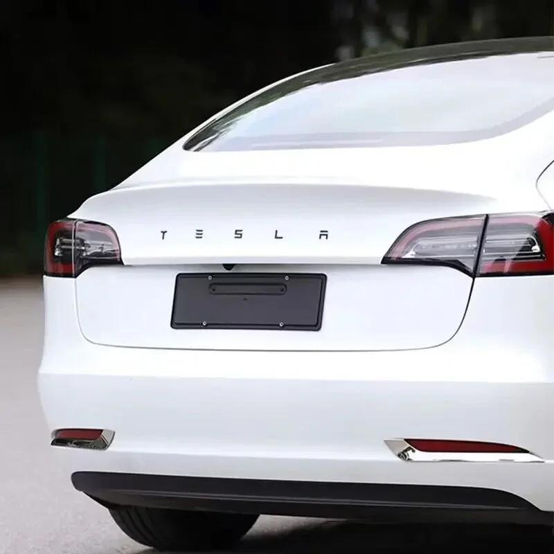 ICTB3 Applicable to Tesla TESLA rear end label MODEL/3/S/X car label, rear letter label, electroplated car label logo