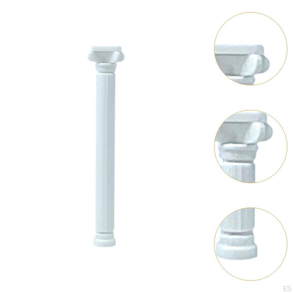 6 Pieces Mini Roman Columns Model Greek Architectural Sculpture DIY Decorative Classic