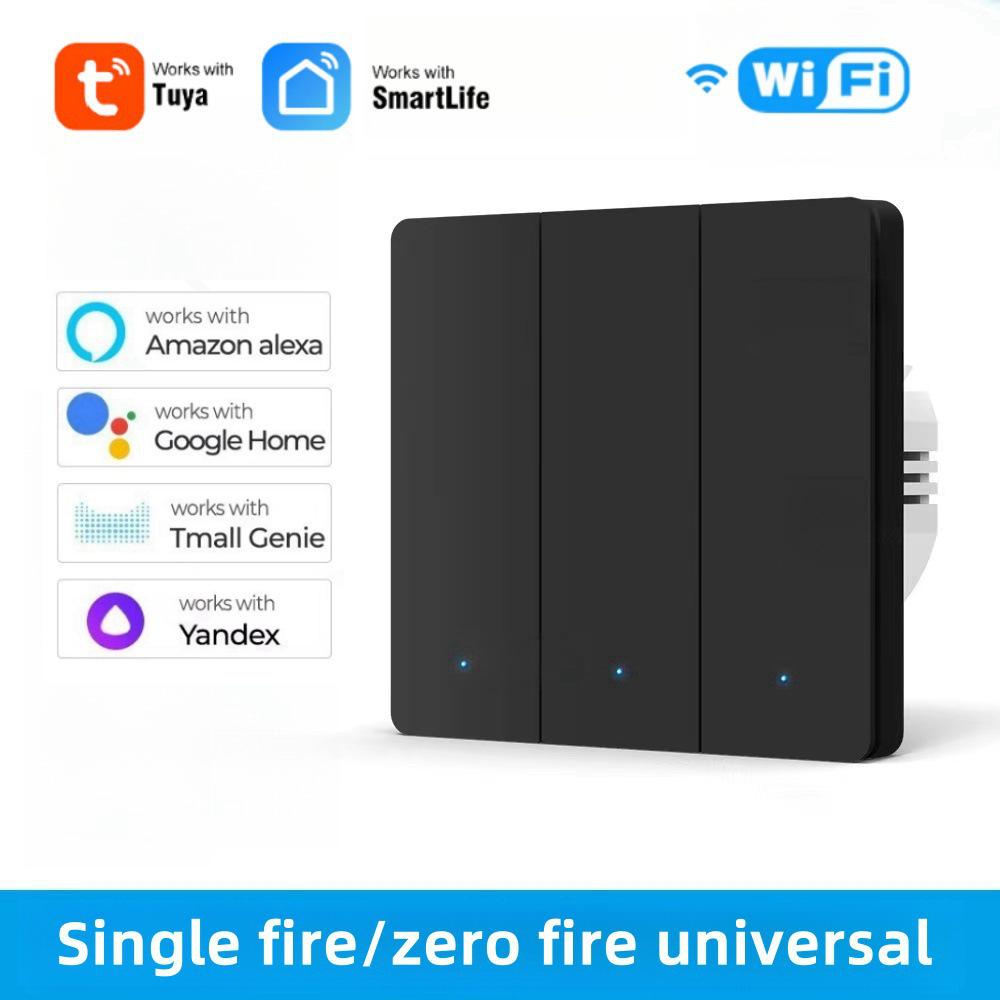 Graffiti Smart WiFi Wall Switch: EU/UK Standard, Alexa Voice & App Compatible