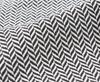Kusunokibashi Monori Handkerchief Watanoto Herringbone Dark 25 x Product Towel, Pattern, Gray, Approx. 25cm, Number 1-65608-86-DGY
