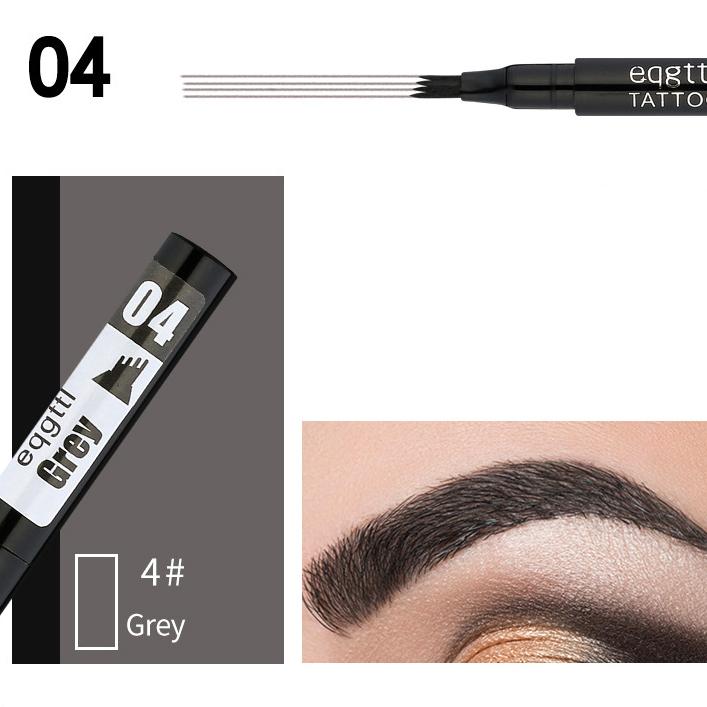Eyebrow Pencil Natural Waterproof Four Claw for Eyebrow Makeup Four Colors Eyebrow Pencil Cosmetics