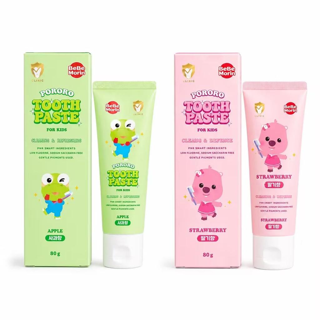 Dentifricio per Bambini PORORO 90g 5 gusti