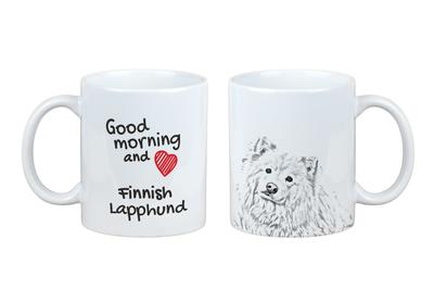 Finnish Lapphund, Finnish Lapponian Dog – Cup with a Dog, Personalized Cup with a Print |