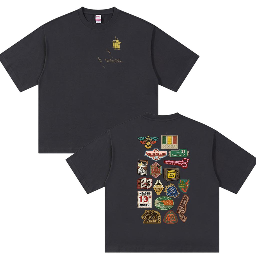 Noah Kahan The Great Divide Tour 2026 T Shirts Unisexs Women Harajuku Vintage Oversized Tshirt Casual 100 Cotton Tees Streetwear