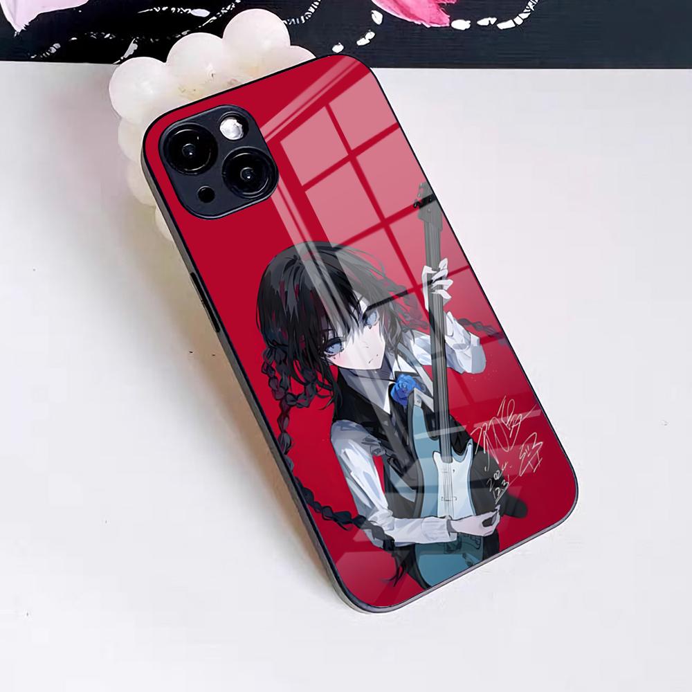 Singer-Ado Phone Case For IPhone 17 Pro Max 16 15 14 Pro Max 13 11 X Xs Xr 8 7Plus Glass Cover