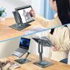 Oatsbasf Adjustable Aluminium Laptop Tablet Stand Rotable Macbook Notebook Stand Portable Book Bracket Projector Support Holder